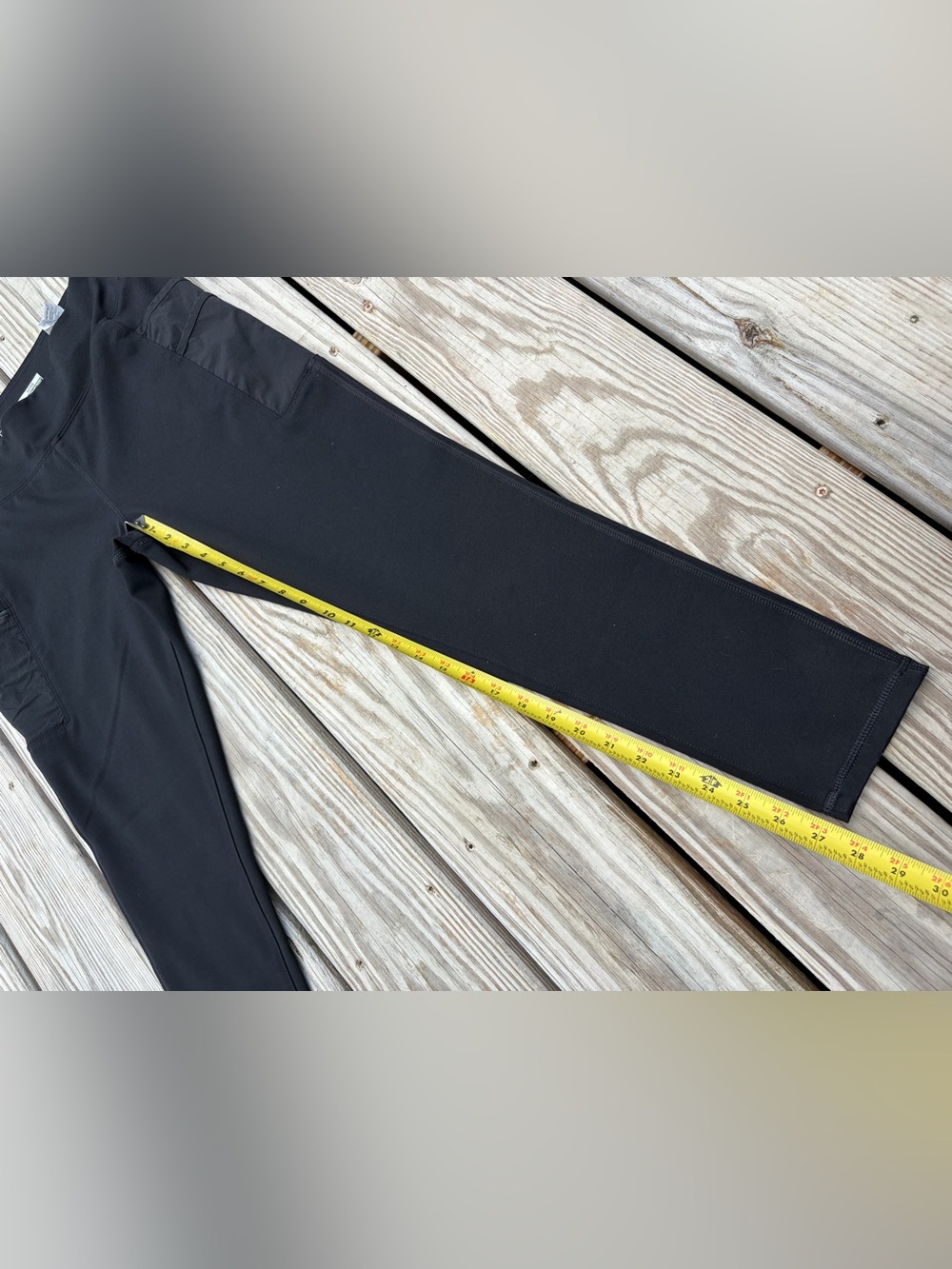 Carhartt Force Black Fitted Utility Leggings Pants Womens 12-14 Large Pockets - Picture 10 of 13
